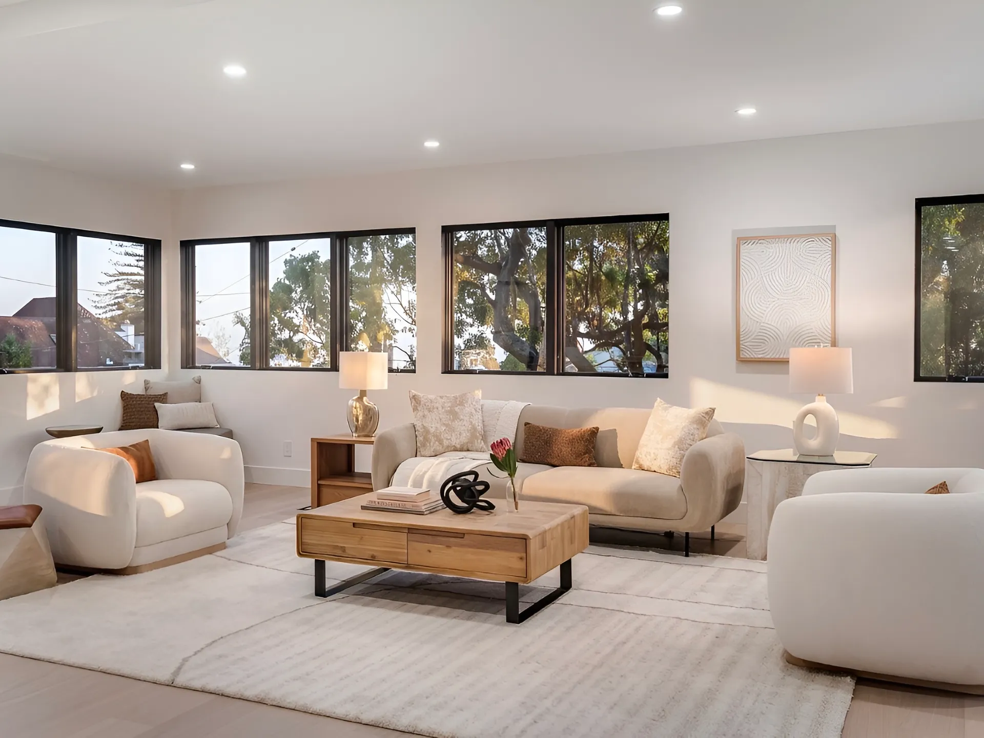 Single Family Residence staged by SkyLine