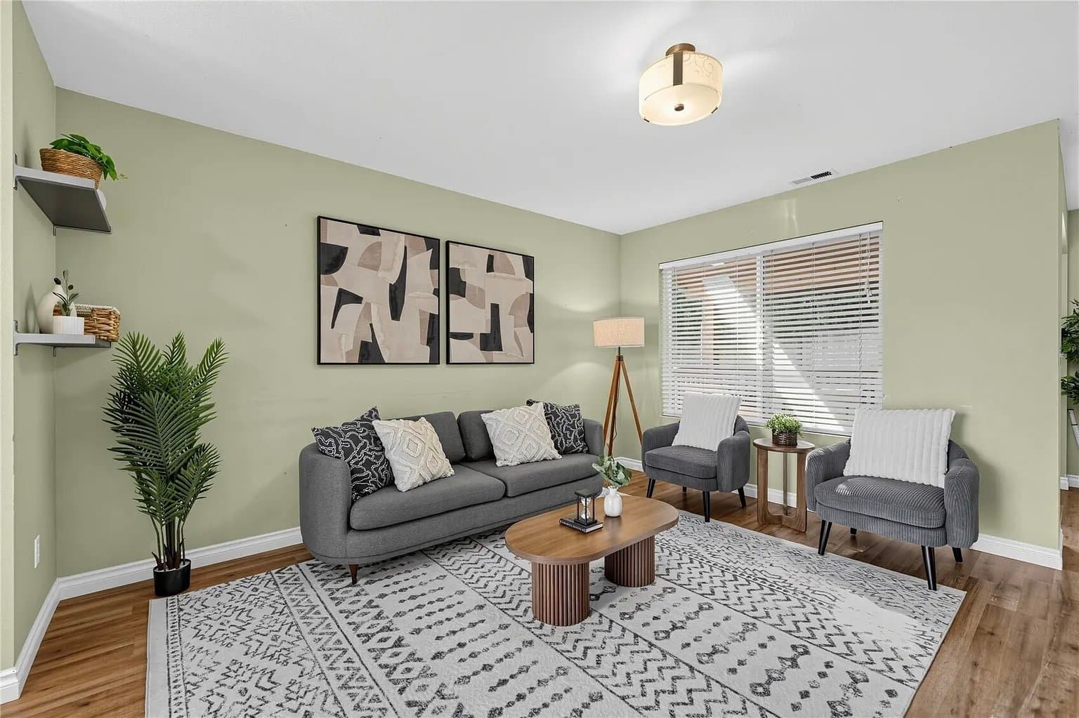 Single Family Residence staged by SkyLine