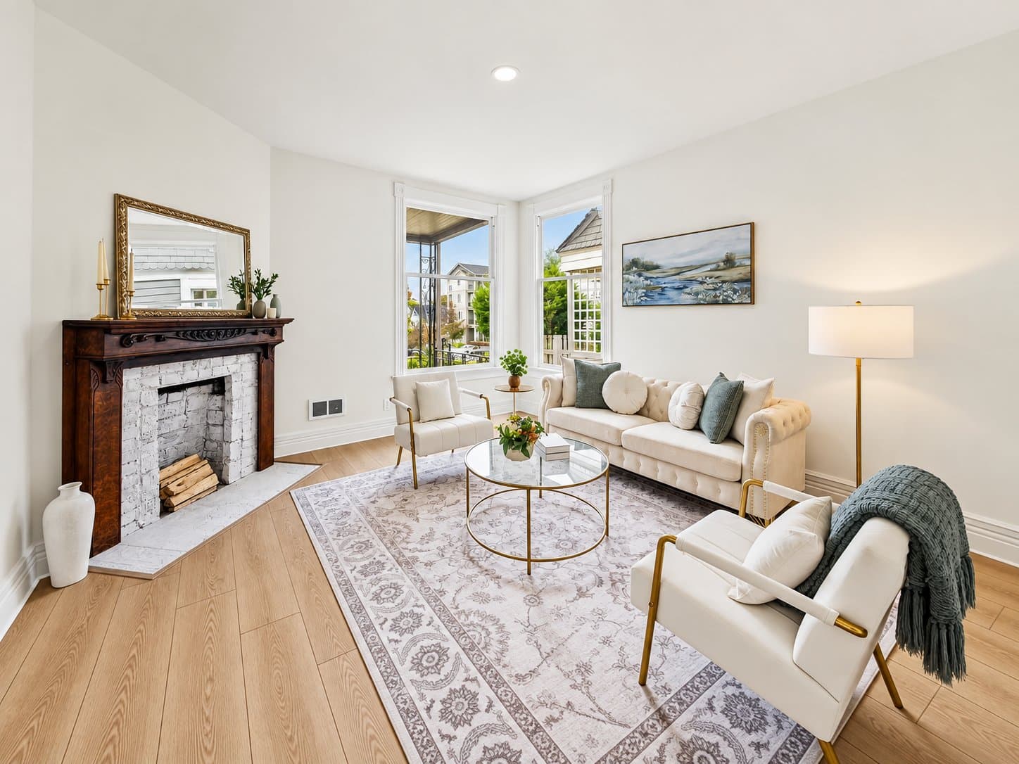 Single Family Residence staged by SkyLine